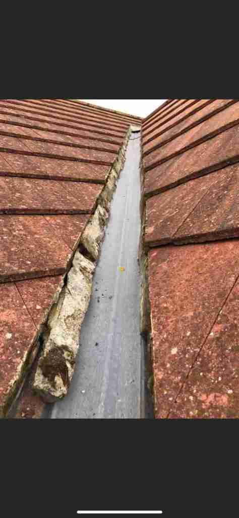 Damaged Roof Gully
